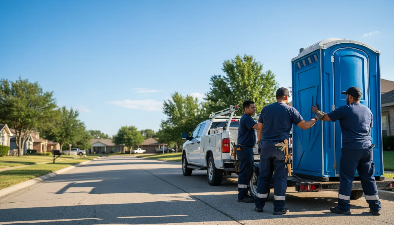 Portable Toilet Rental in Lancaster, TX near me